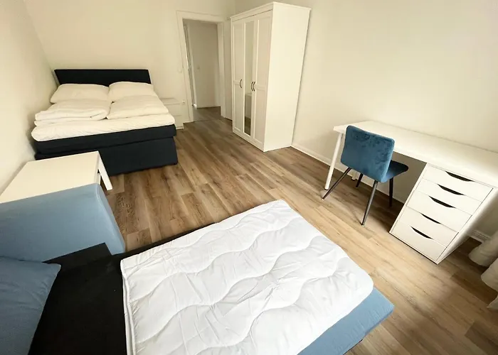 Zentrale Mit 3 Schlafzimmer Fuer Bis Zu 9 Personen Hamburg-Harburg